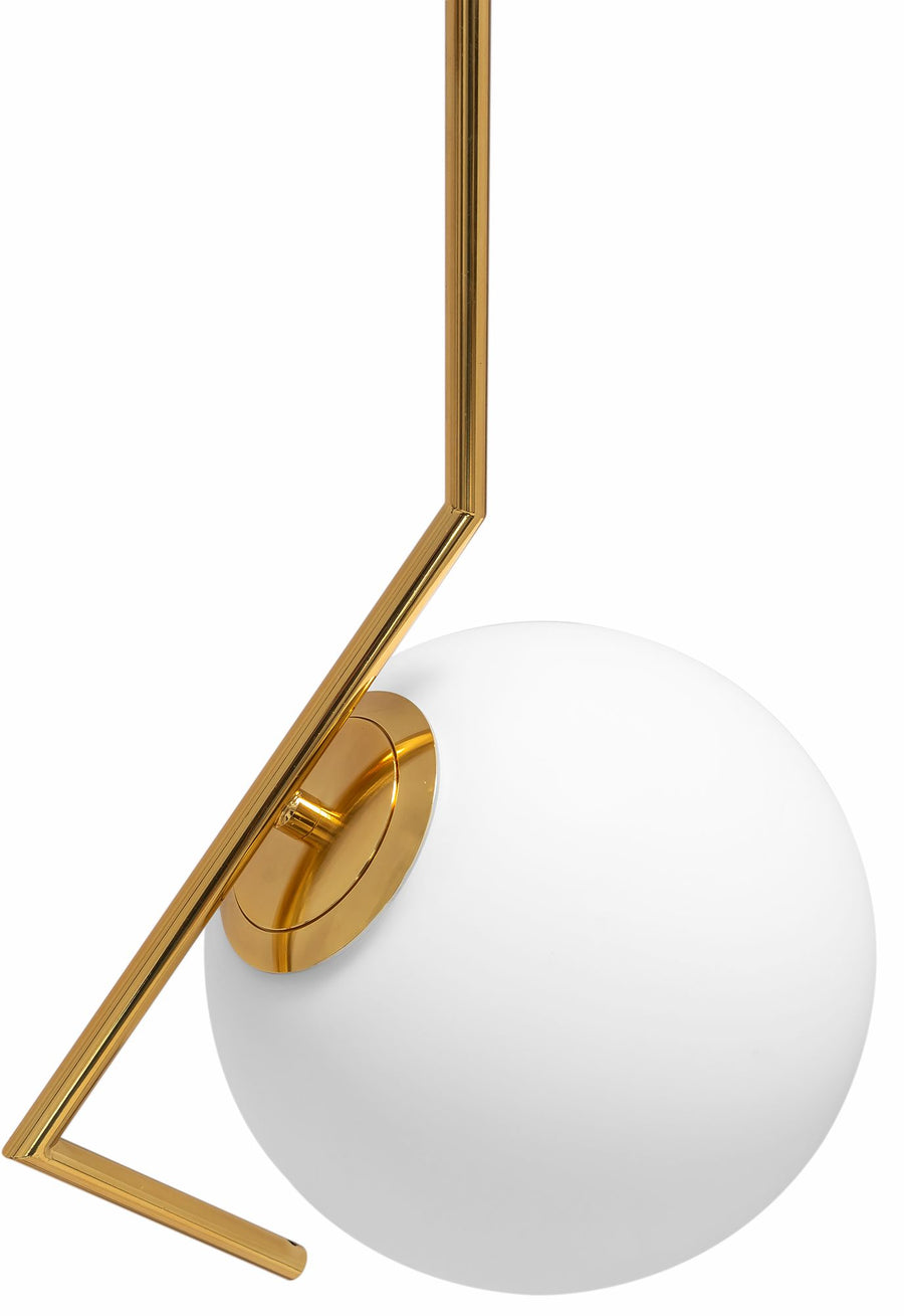 Lampa Sufitowa Wisząca Nowoczesna Szklana APP429-1CP Złota