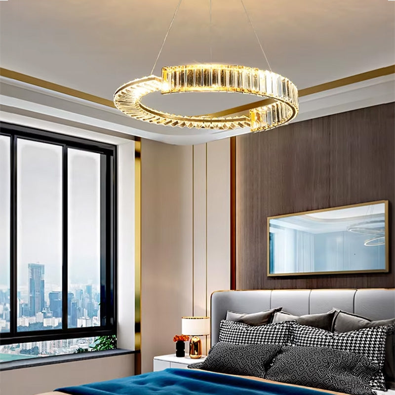 LAMPA WISZĄCA LED APP1528-CP60 GOLD  7