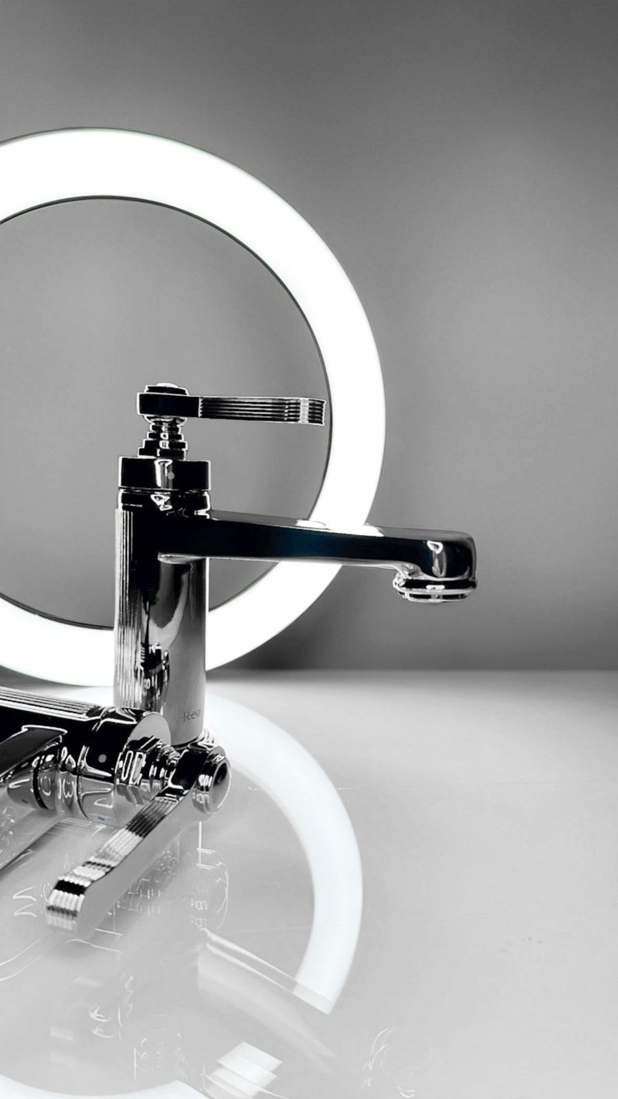 Bateria Umywalkowa REA Monaco Chrom Niska