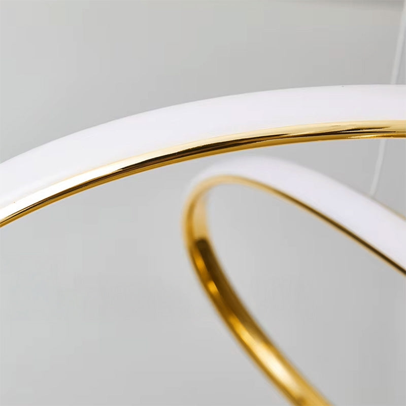 Lampa Wisząca Led G082-3cpr Złota  5