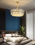 Lampa Kryształowa Wisząca APP1540-8CP60 Gold  6