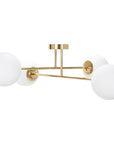 Lampa Sufitowa APP1248-4CP Złota