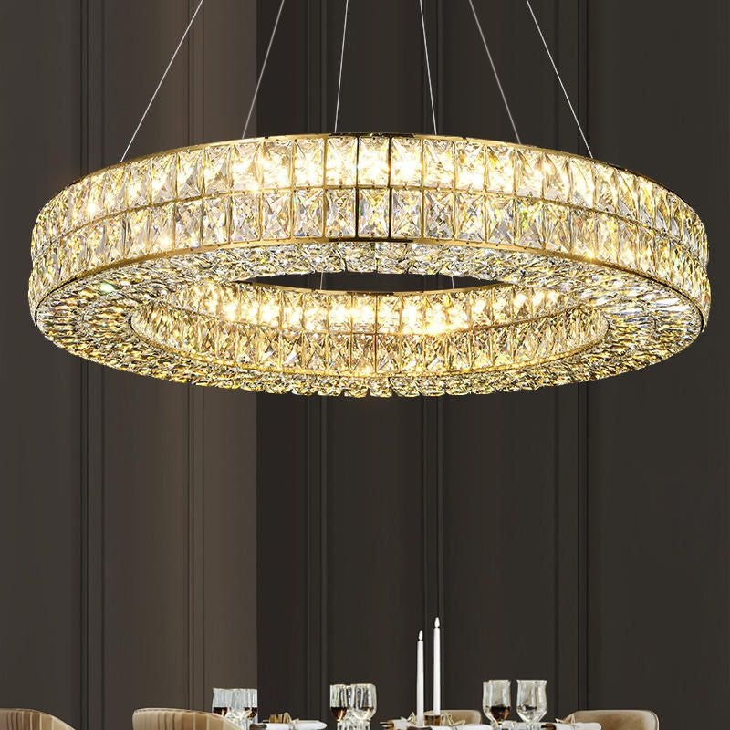 Lampa Sufitowa Wisząca Led App1568-cp Gold 60cm  11
