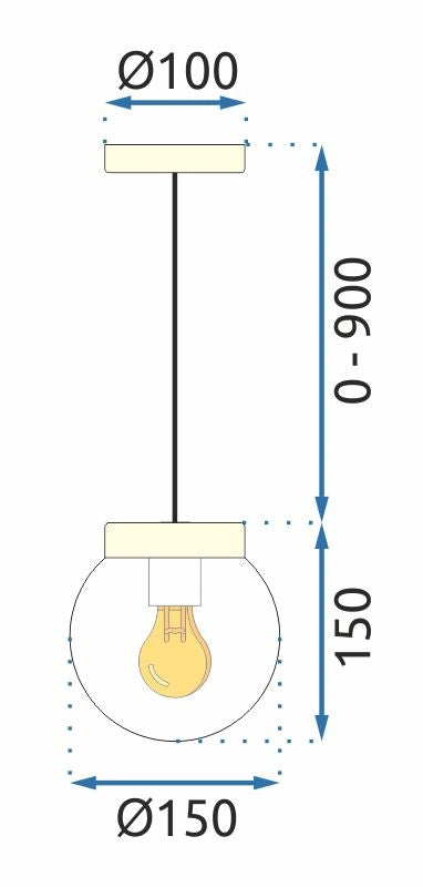 Lampa Wisząca APP1151-1CP  8
