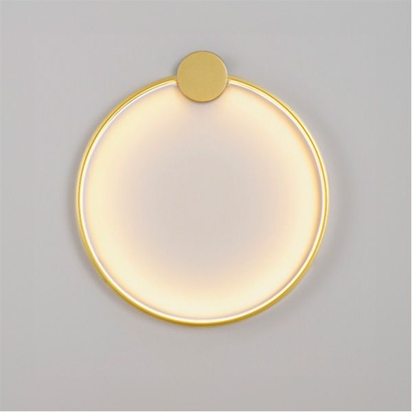 LAMPA ŚCIENNA KINKIET LED APP1387-CW GOLD 40cm