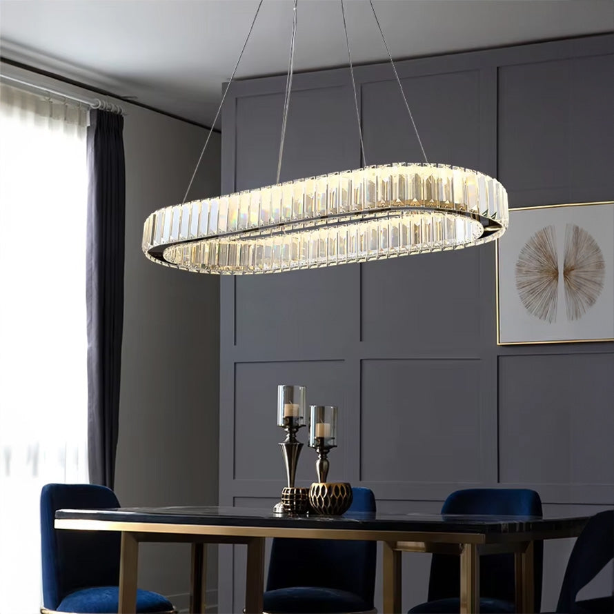 LAMPA SUFITOWA WISZĄCA LED APP1547-CP CHROM  10