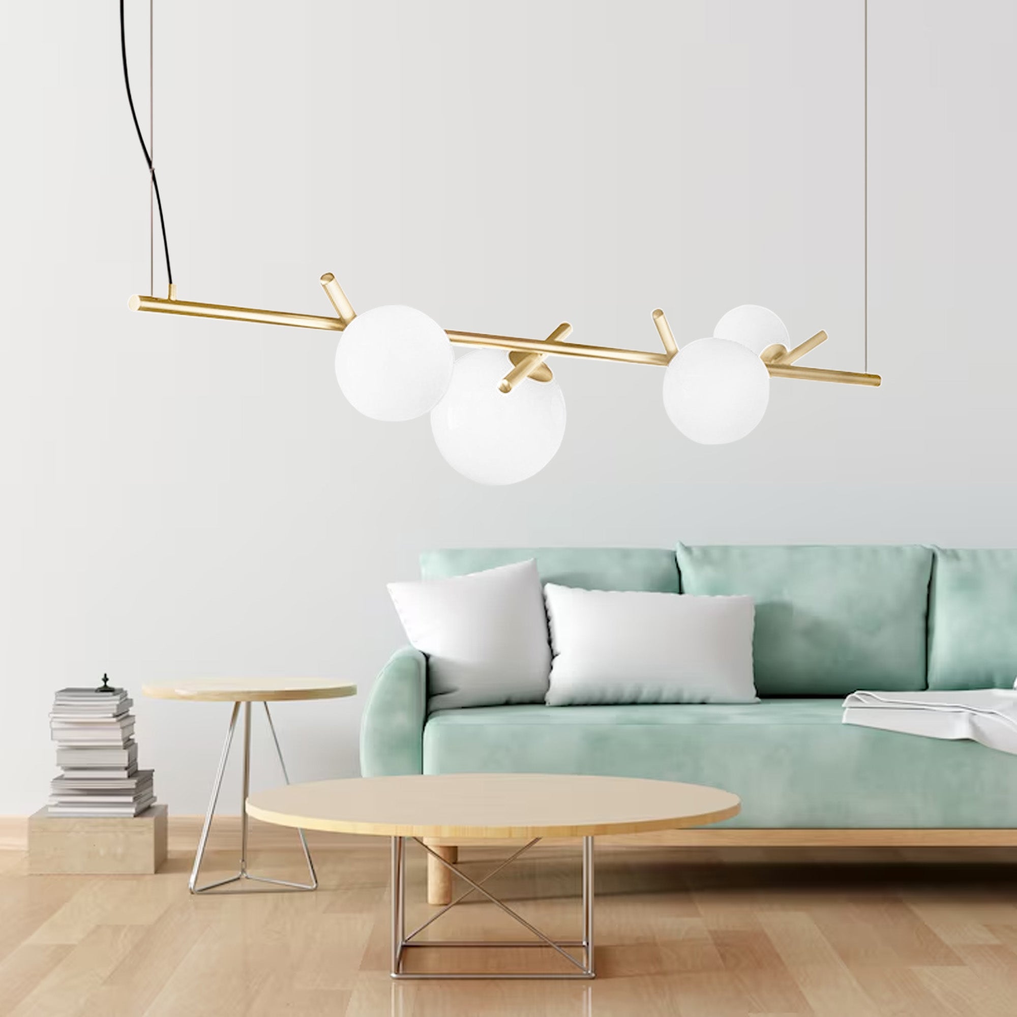 Lampa Sufitowa Wisząca Gold APP1665-4CP  3