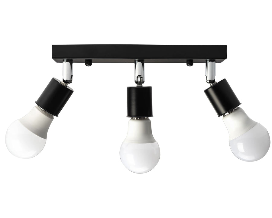 Lampa Sufitowa Reflektor Plafon APP699-3C Czarna