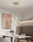 Lampa Wisząca Led G081-1cp Złota  6