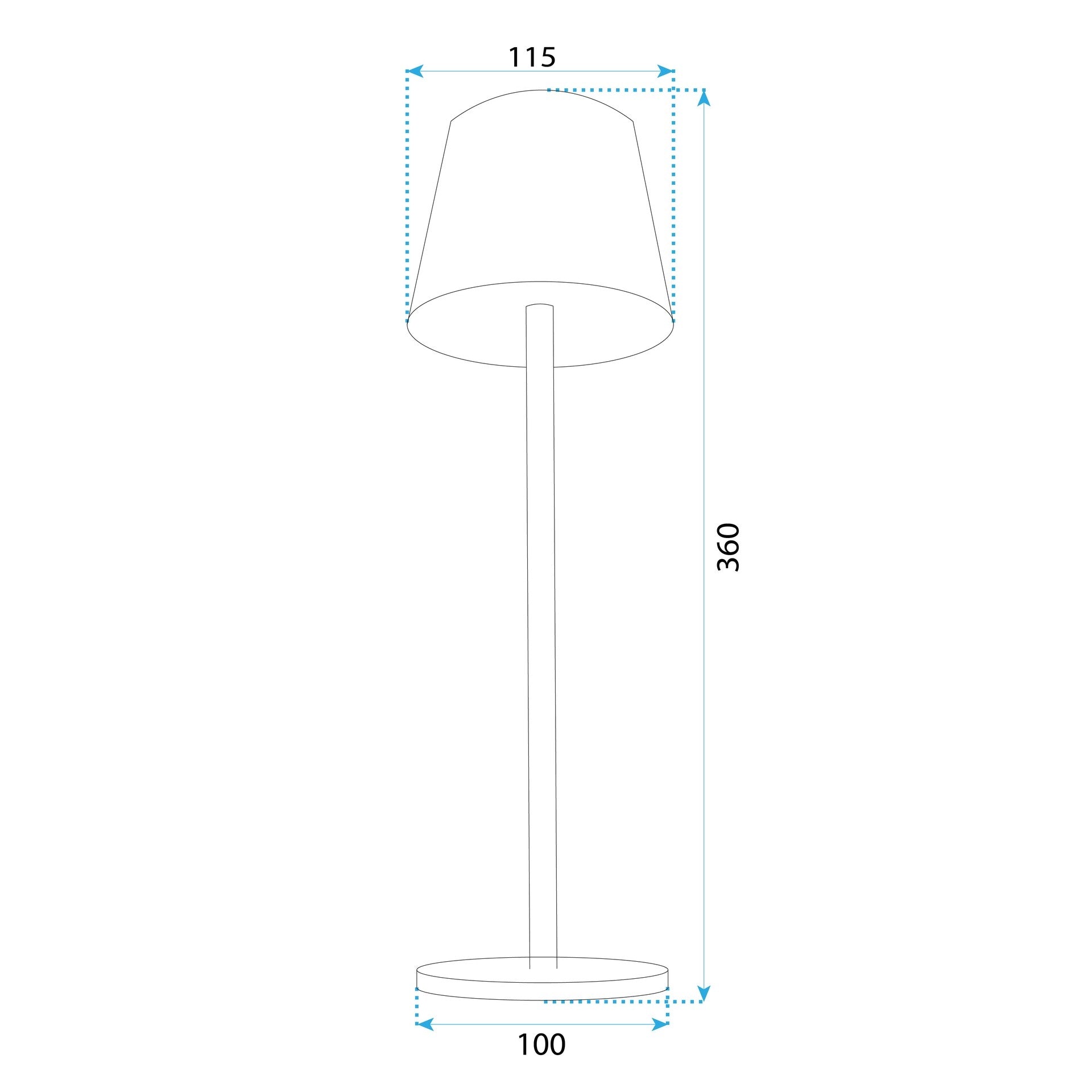 Lampka nocna APP1365-T Czarne  9