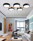 LAMPA SUFITOWA APP526-5C Czarna