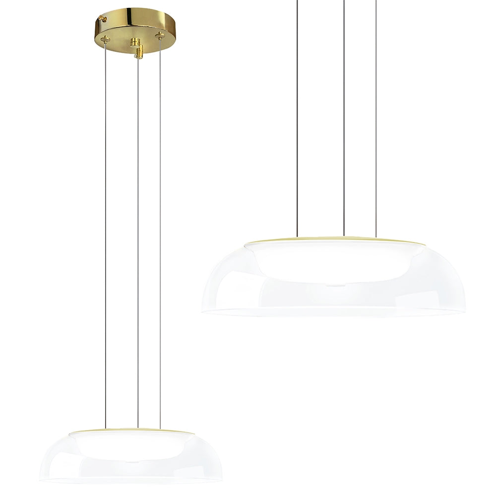 Lampa Wisząca Led APP1691-1PC Złota  1