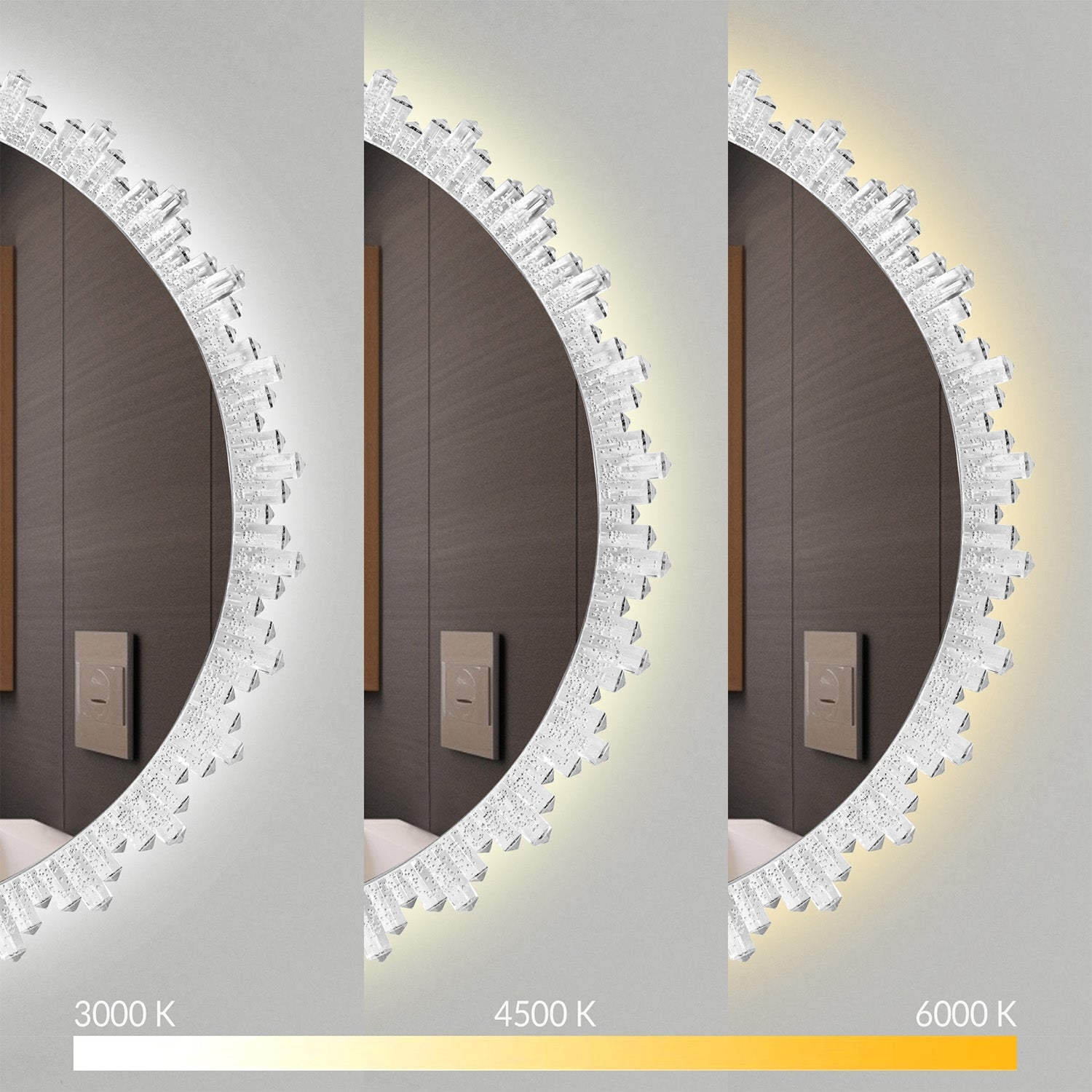Lustro Ścienne Led 80cm X013  3