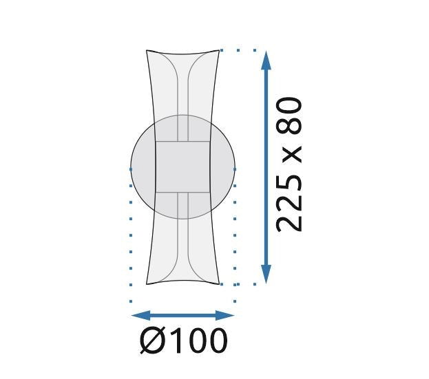 Kinkiet Led G029-w Czarny  6