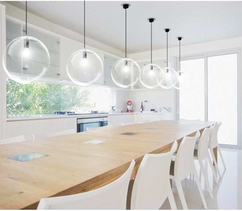 Lampa sufitowa wisząca szklana Lassi 20 cm APP306-1CP Czarna