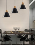 Lampa sufitowa wisząca Scandi A Czarna