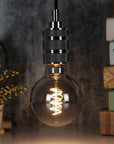 Lampa Sufitowa Wisząca Oprawka APP342-1CP CZARNA