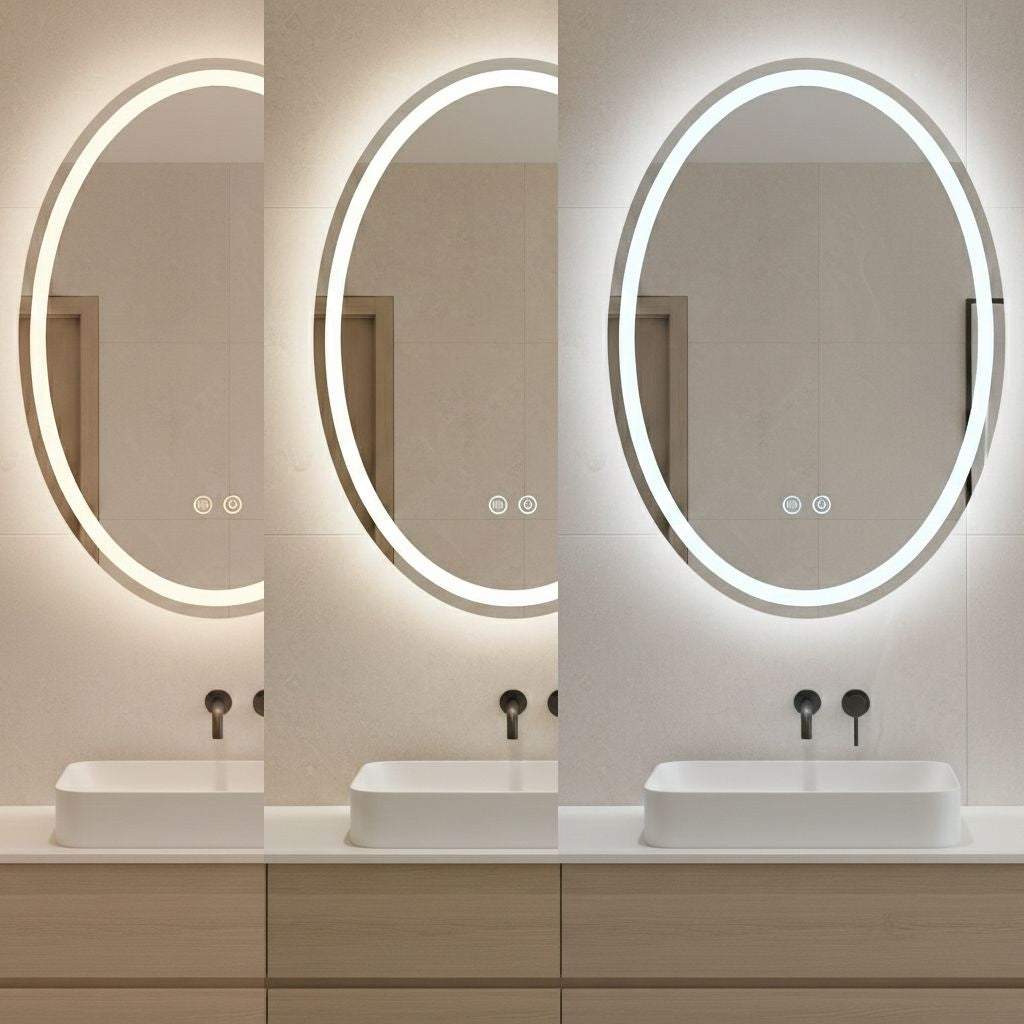 Lustro ścienne LED Marco 60x80 cm  4