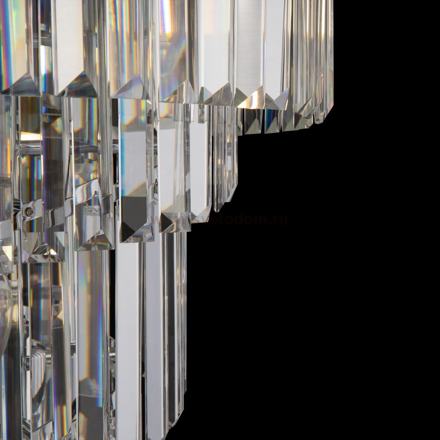 Lampa kryształowa wisząca APP1534-8CPR Chrom  4