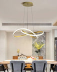 Lampa Sufitowa Wisząca Led App1601-cp Gold  8