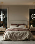 Lampa Wisząca Led G021-cp Złota  2