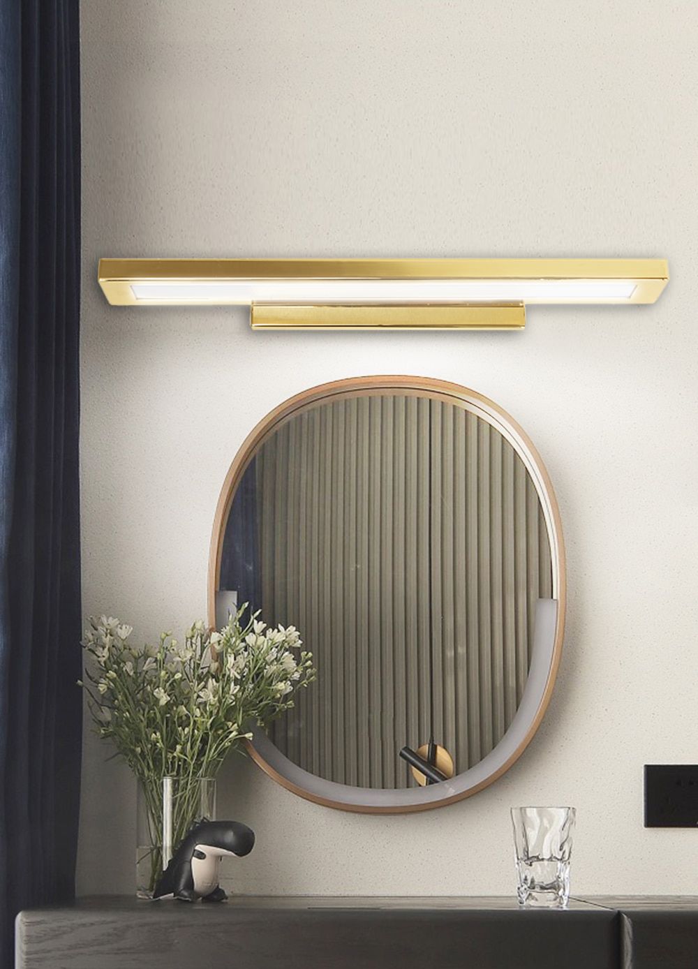 Kinkiet LED Gold 40cm APP836-1W