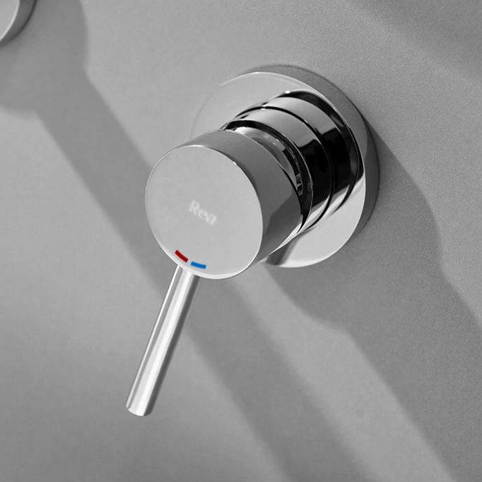 Bateria Podtynkowa REA LUNGO Chrom Długa + BOX