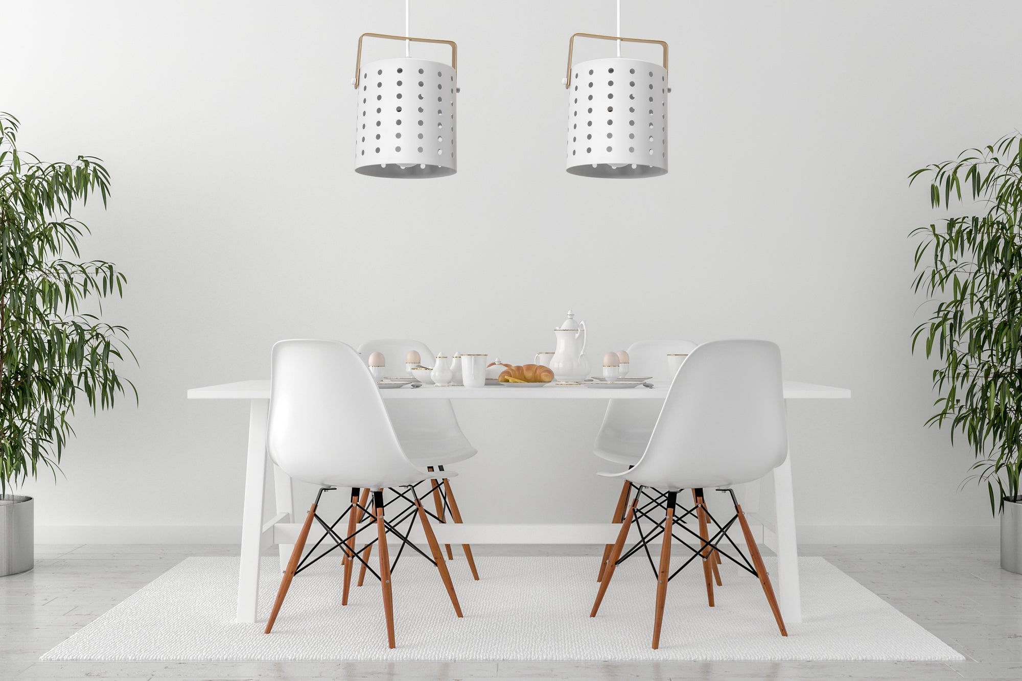 Lampa sufitowa nowoczesna APP957-1CP Biała  3