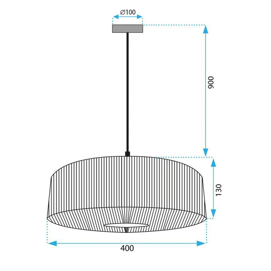 Lampa Wisząca Boho APP1296-1CP GREEN