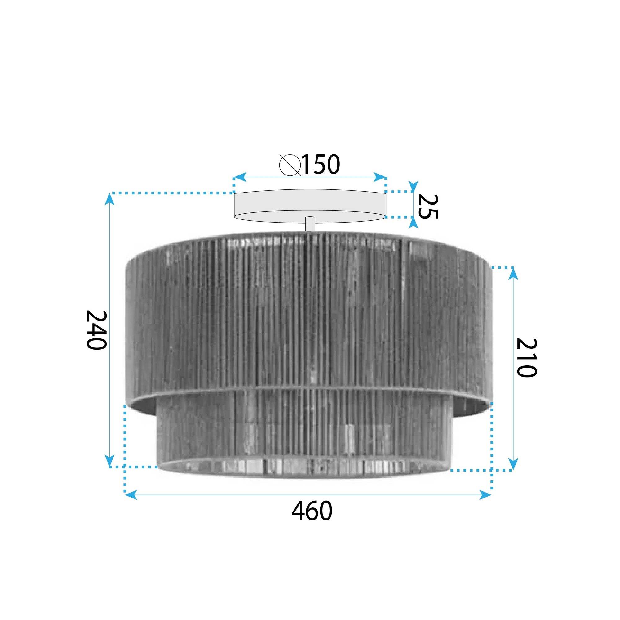 Lampa Sufitowa APP1838-1F  6
