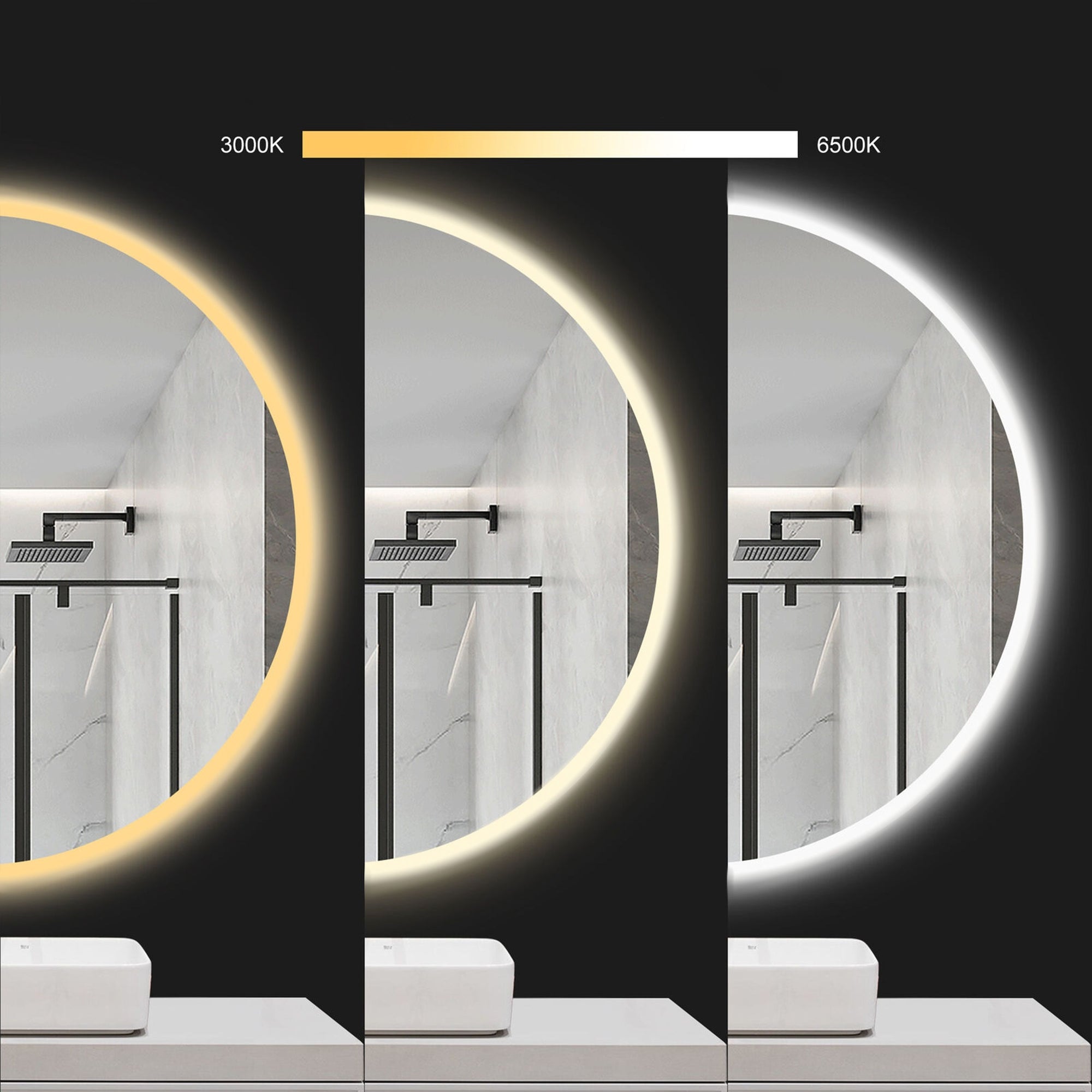 LUSTRO ŚCIENNE LED 90cm HZJ090  6