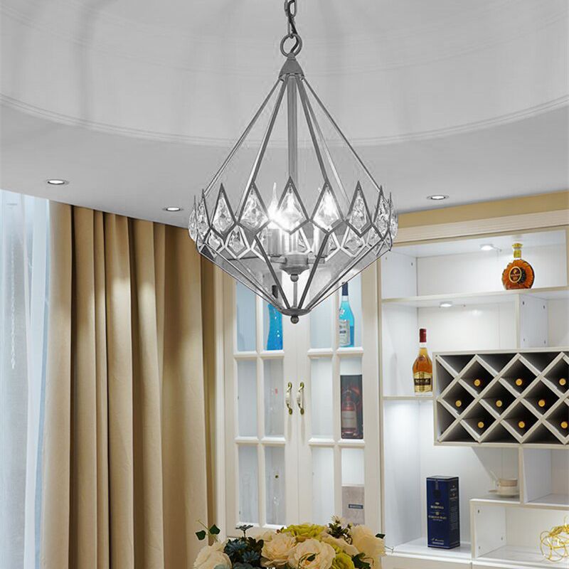 LAMPA WISZĄCA KRYSZTAŁOWA DIAMENT APP767-3CP