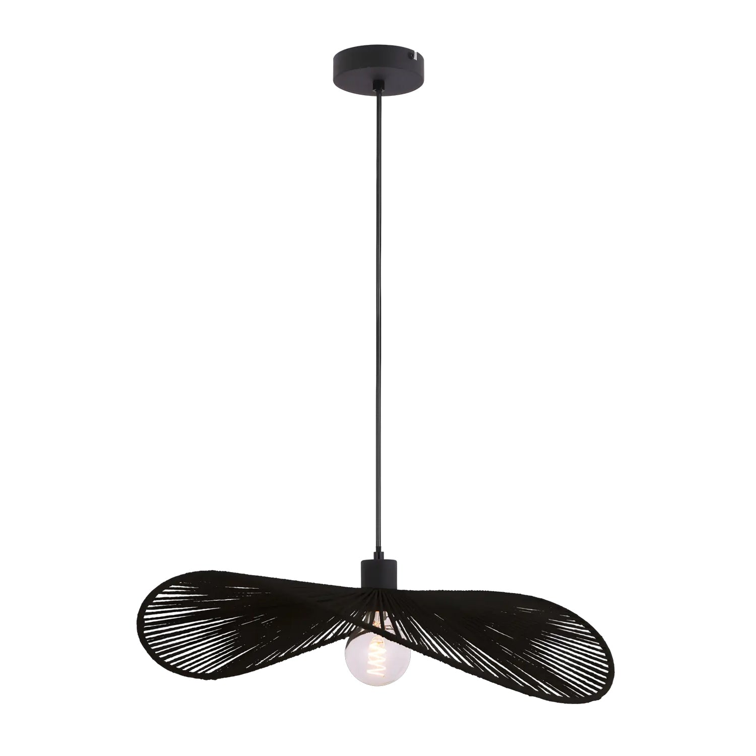 Lampa Sufitowa APP1831-1CP Black  1