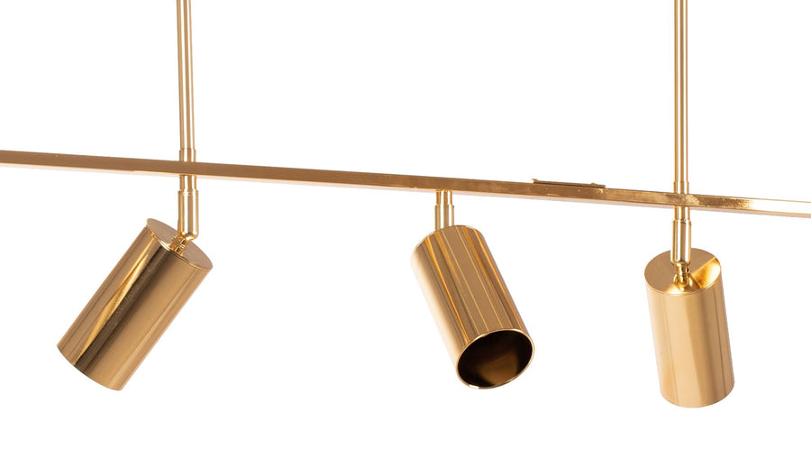 LAMPA WISZĄCA NOWOCZESNA METAL LOFT APP612-5C Złota