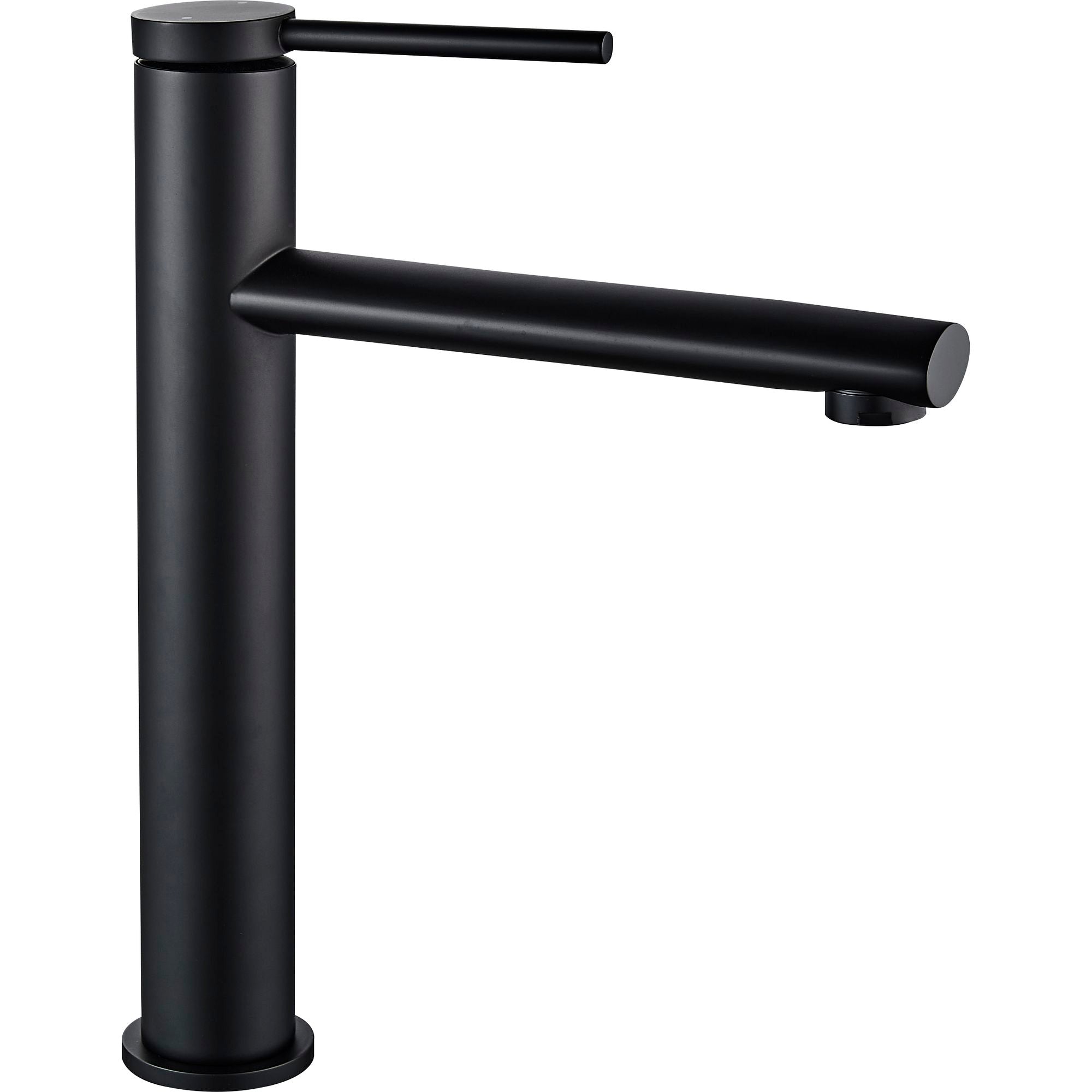 Bateria Umywalkowa REA OVAL Czarna Wysoka
