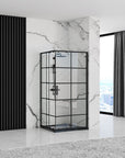 Kabina prysznicowa Rea Concept Black 80x100