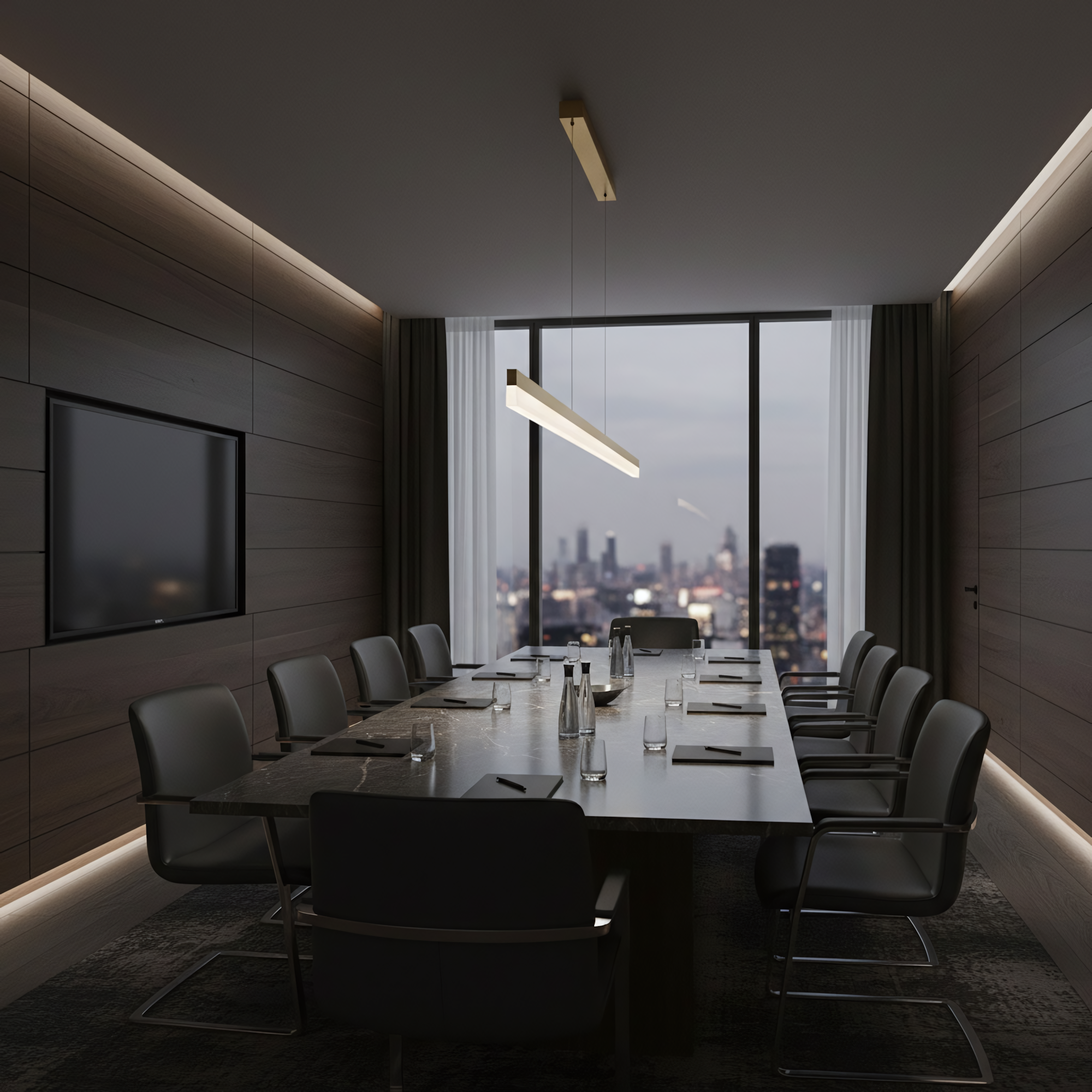 Lampa Wisząca Led App1697-cp 200 Cm Złota Szczotkowana  6