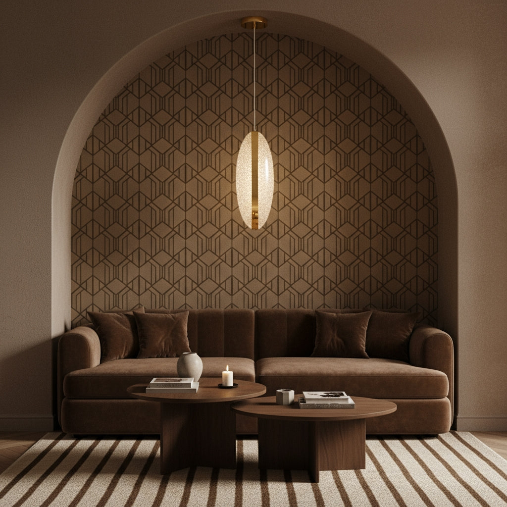 Lampa Sufitowa Wisząca Led G131-cp Gold  2