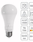 Żarówka Led 5 Barw Światła Gls E27 230v 13w 5cct  5