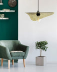 LAMPA SUFITOWA WISZĄCA APP1467-1CP czarna/złota  6