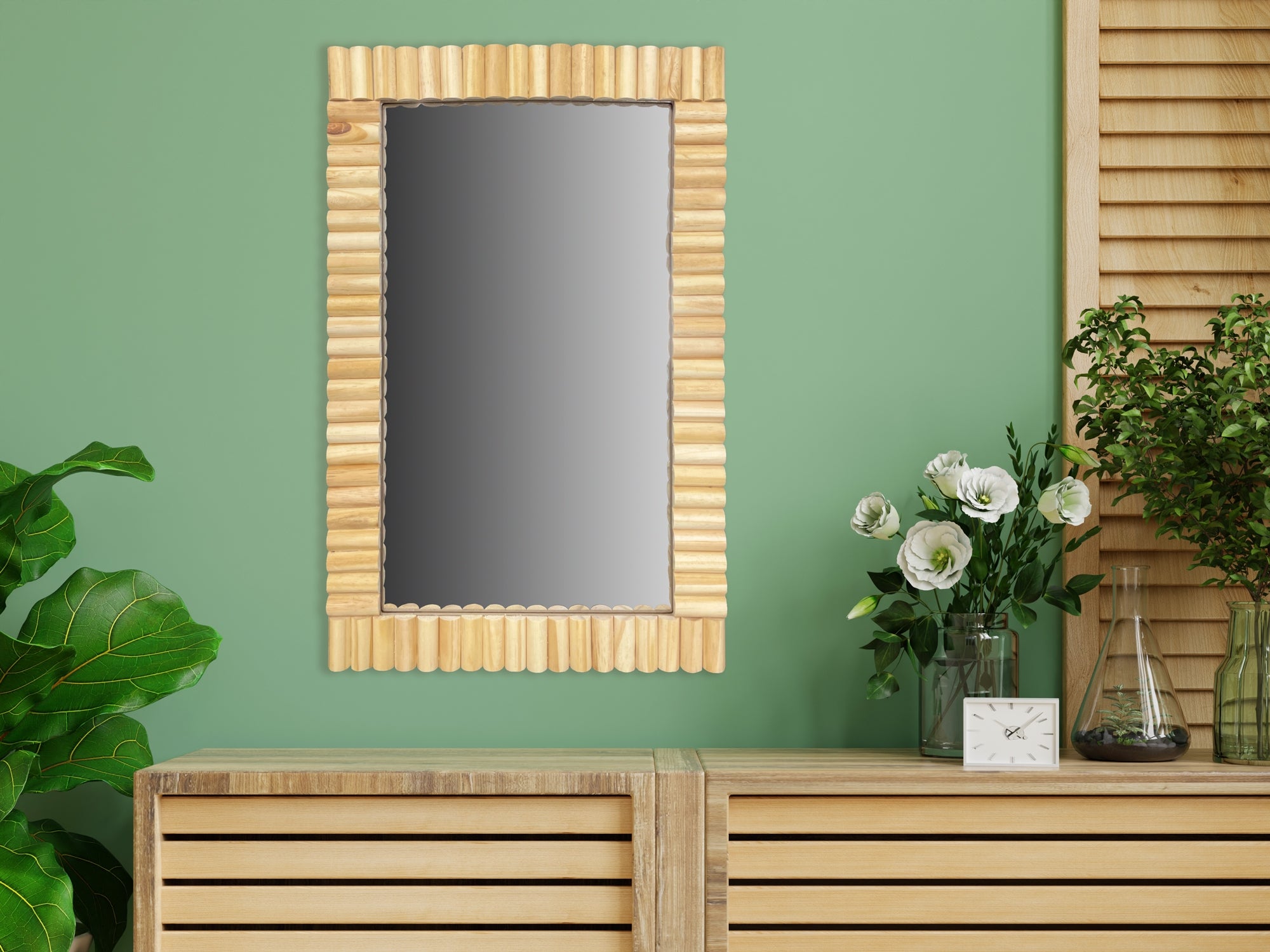 Lustro Ścienne Boho 55cm Klna-mr03  5
