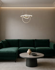 Lampa Wisząca Led G066-cp Złota  4