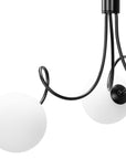 Lampa Sufitowa APP1154-3CP Czarna