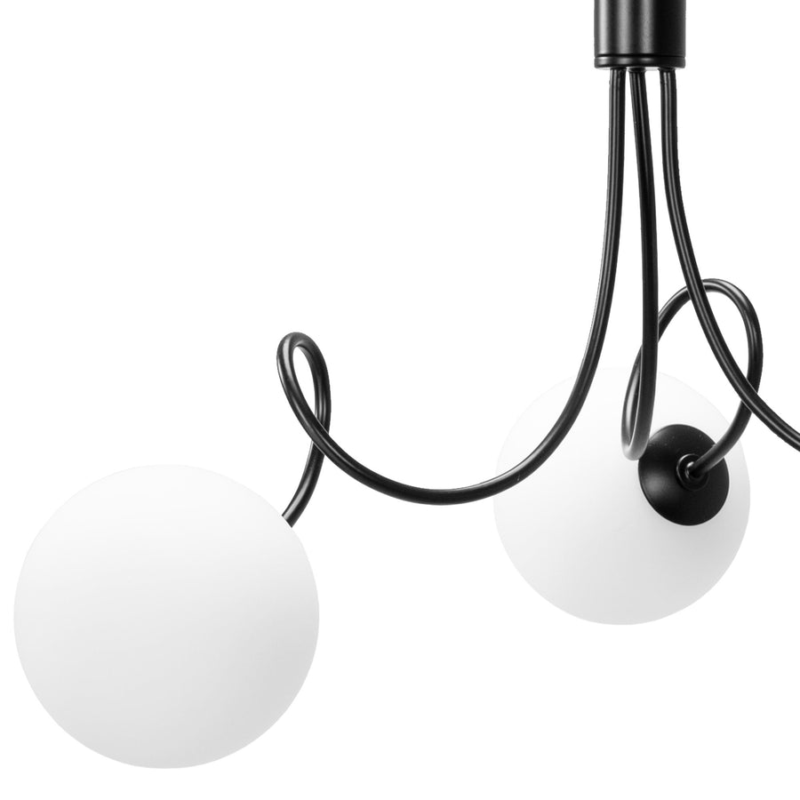 Lampa Sufitowa APP1154-3CP Czarna
