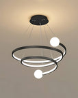 Lampa Wisząca Led Lhj029-cp Czarna  5