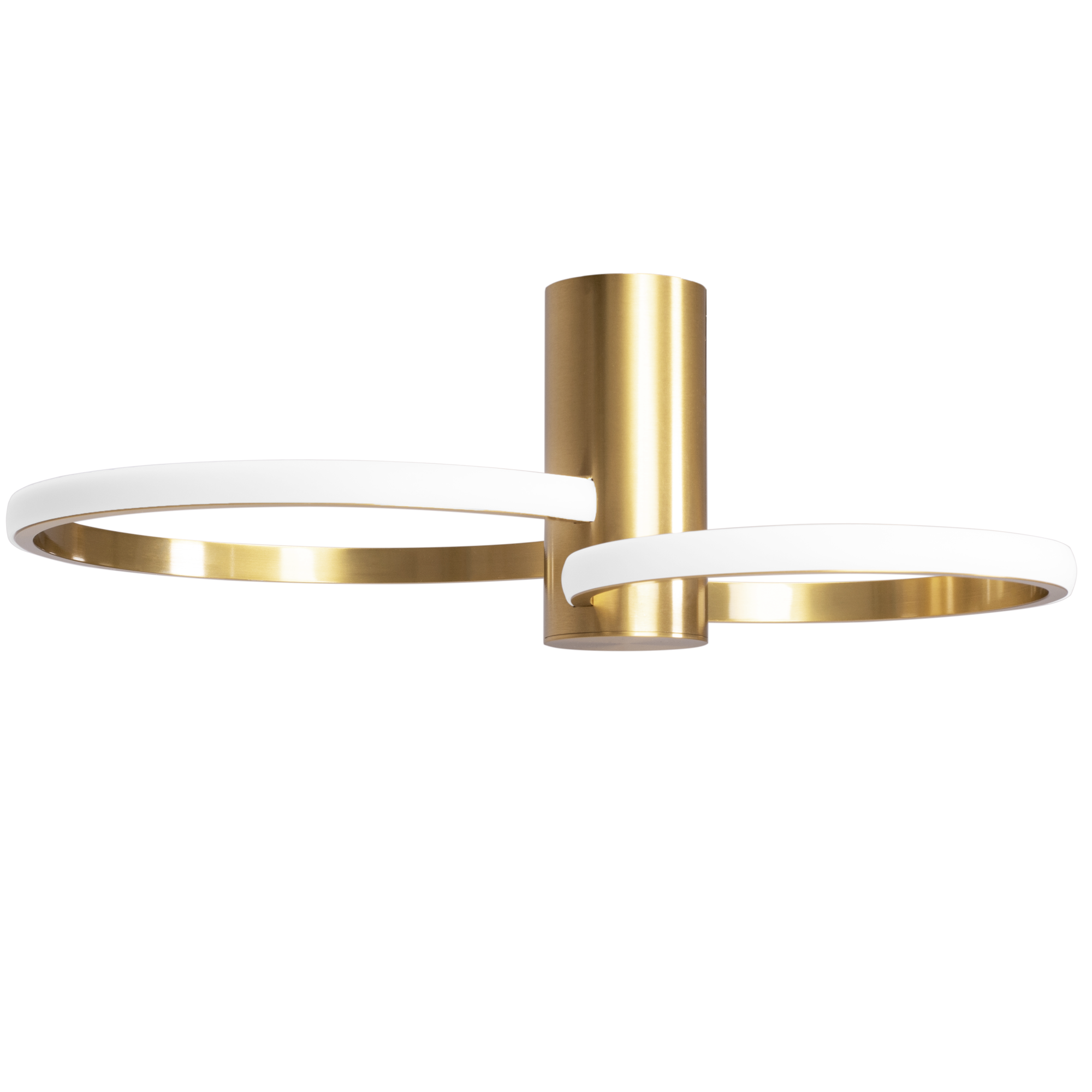 Lampa sufitowa plafon kryształowa APP1403-CW Złota