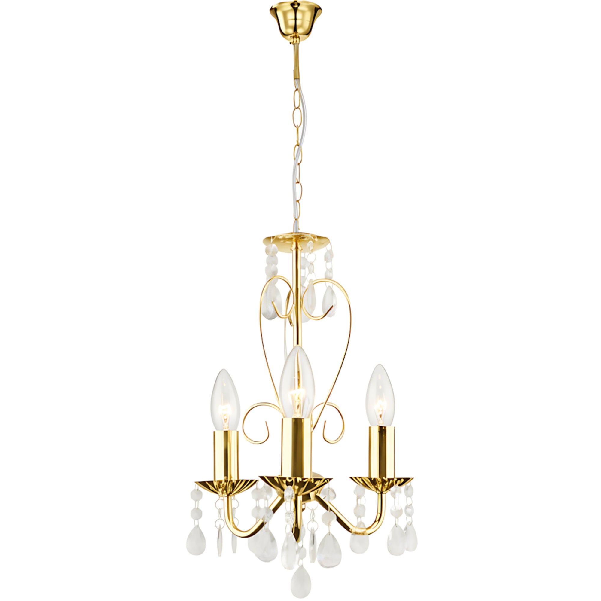 Lampa Sufitowa Wisząca Ebt012-3cp Złota  1