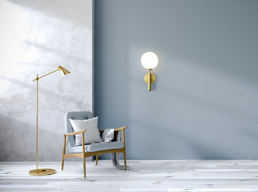 LAMPA ŚCIENNA KINKIET APP894-1W  Złota
