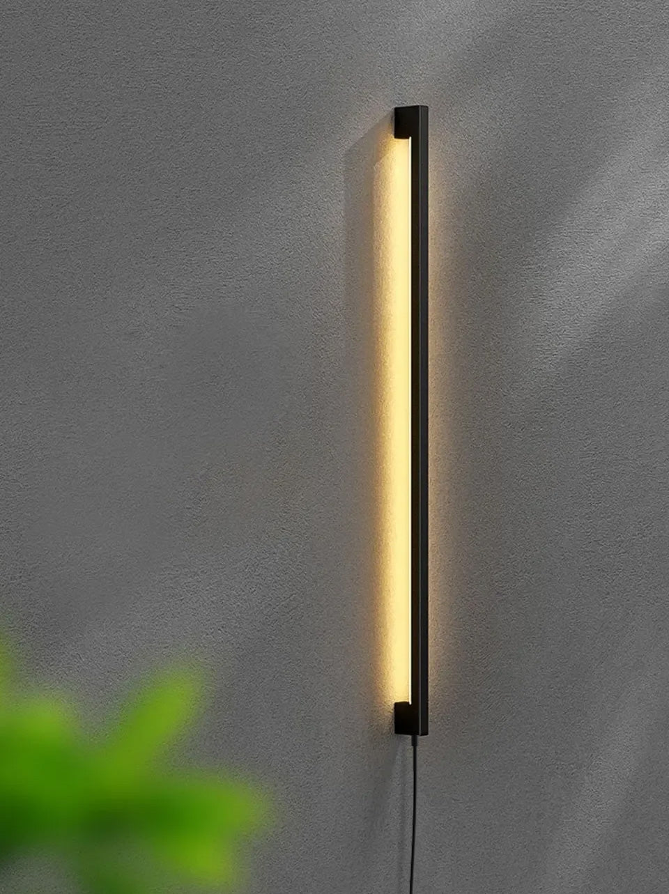 Kinkiet Ścienny Led Lhj063-w 80cm Czarny  4