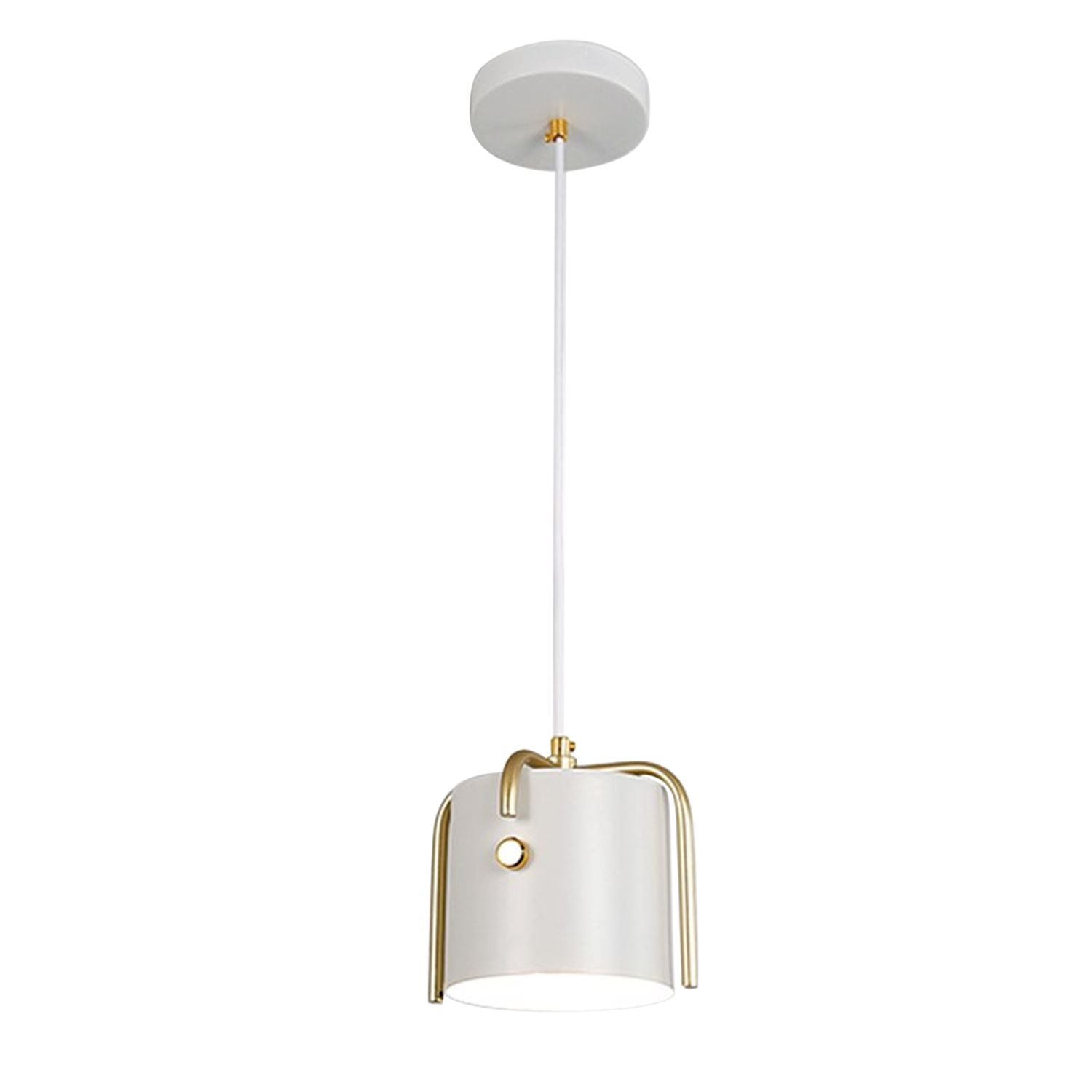 Lampa sufitowa APP935-1CP Elegent Biała